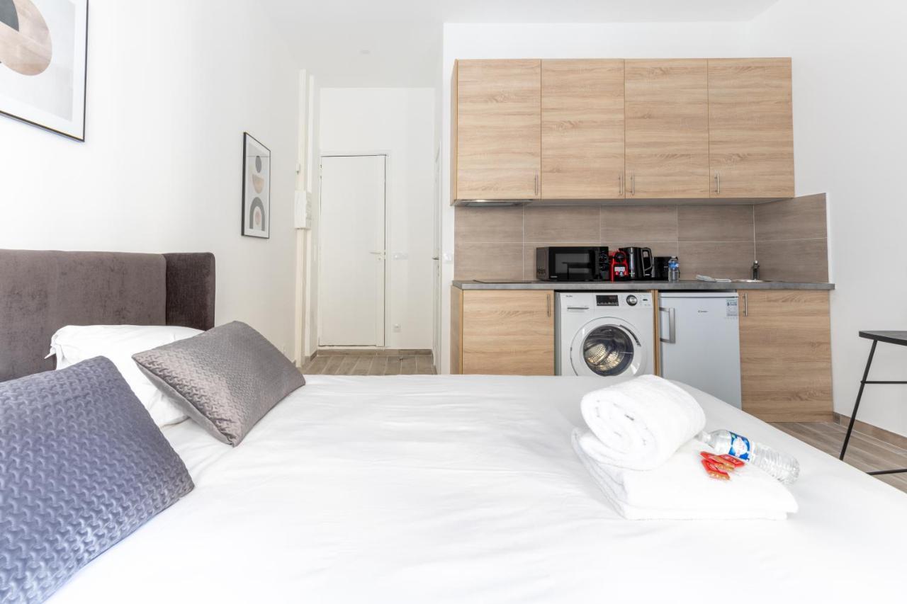 Hsh Ballu - Saint-Lazare Cosy Studio Apartment Paris Ngoại thất bức ảnh